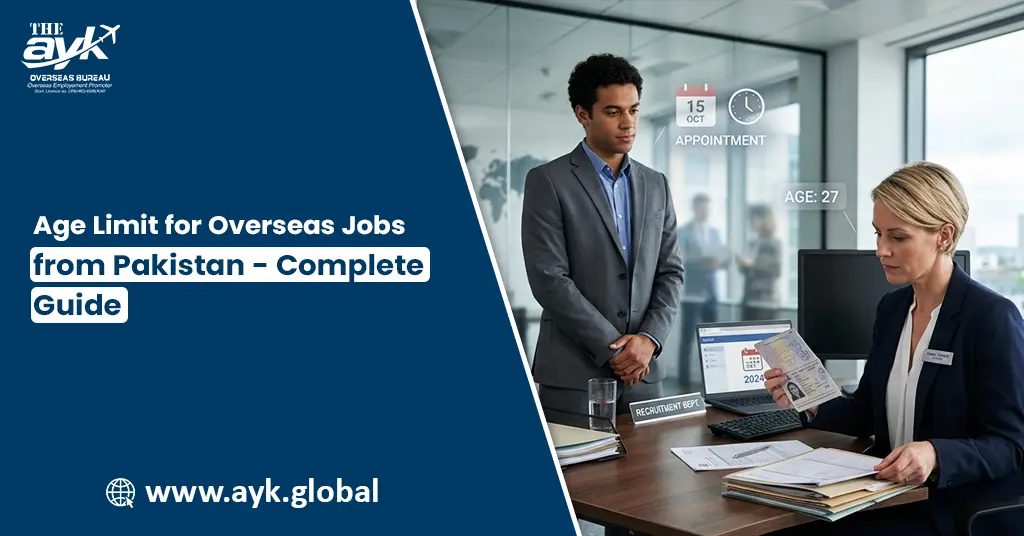 Age Limit for Overseas Jobs from Pakistan – Complete Guid
